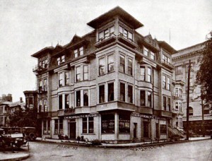 PCC at SW Park and Yamhill 1919.